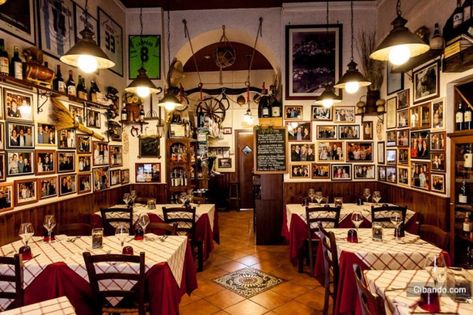 Da Danilo // Rome, Italy Rome Restaurants, Restaurants In Rome, Rome Food, Classic Restaurant, Best Spaghetti, Bar In Casa, Pasta Bar, Set Decoration, Italy Rome