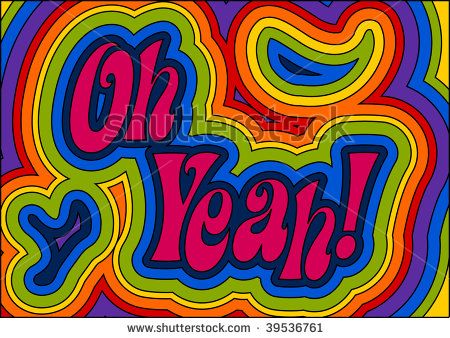 (Jpg) Rainbow psychedelic Oh Yeah! Groovy man! A vector version is also available by PZDesigns, via ShutterStock Door Painting, Trippy Painting, Hippie Painting, Trippy Wallpaper, Indie Art, Free Art Prints, Hippie Wallpaper, Rainbow Colours, Picture Collage Wall