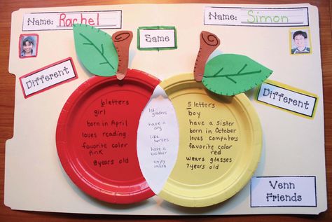 Fall Venn Friends Apple Bulletin Boards, Venn Diagram Activities, Diagram Ideas, Religion Activities, Venn Diagrams, Venn Diagram Template, Apple Unit, Fall Bulletin Boards, Apple Activities