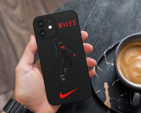 Mens Phone Cases, Iphone Cases For Men, Mens Phone Case, Spiderman Phone Case, Nike Phone Cases, Spider Man Miles Morales, Spider Man Miles, Purple Cases, Samsung Galaxy S21 Ultra