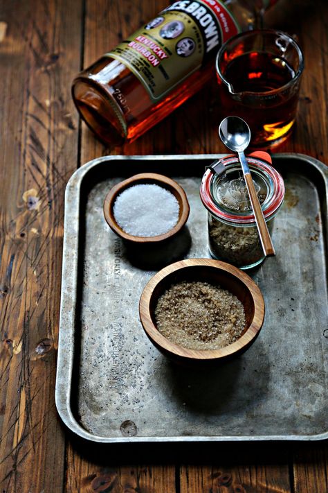 Bourbon Salt, How To Make Scallops, How To Make Bourbon, Air Fry Steak, Homemade Bourbon, Flavored Salt, Salt Making, Coquille St Jacques, Marinated Flank Steak