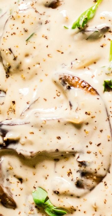 Brandy Mushroom Cream Sauce, Mushroom Brandy Cream Sauce, Mushroom Cream Sauce For Steak, Cognac Cream Sauce Recipe, Mushroom Steak Sauce, Cognac Cream Sauce, Creme Fraiche Sauce, Brandy Cream Sauce, Béarnaise Sauce