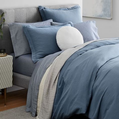 Blue And Grey Bedding, Luxury Bedding Master, Affordable Bedding Sets, Blue Comforter, Blue Bedroom Decor, Cheap Bedding, Bedding Sets Online, Advantages And Disadvantages, Twin Bed Sets