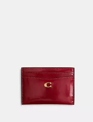 Women's Card Cases | COACH® Cart Holder Wallet, Card Holder Coach, Aesthetic Wallets For Women, Coach Card Case, Coach Wallet Aesthetic, Card Holder Aesthetic, Coach Wallets For Women, Coach Card Holder, Designer Card Holder