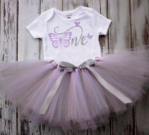 Butterfly First Birthday, Butterfly 1st Birthday, Tutu Size Chart, First Birthday Tutu, Birthday Tutu Outfit, First Birthday Outfit, First Birthday Shirts, Cake Smash Outfit, Birthday Cake Smash