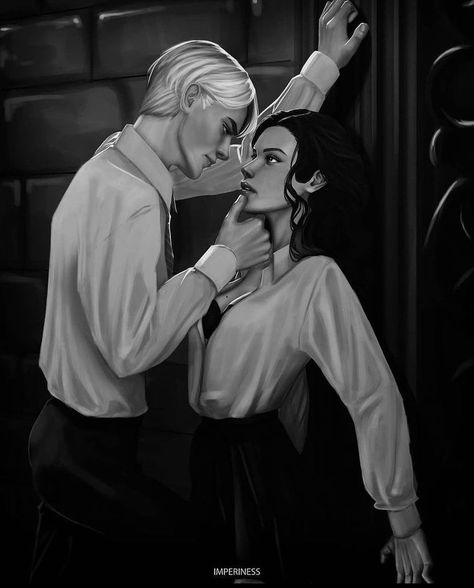 Drastoria Fanart, Spicy Dramione Fan Art, Draco And Hermione Fanart, Draco Malfoy Fan Art, Warnette Fanart, Draco Y Hermione, Draco Fanart, Fanfic Dramione, Irresistible Error