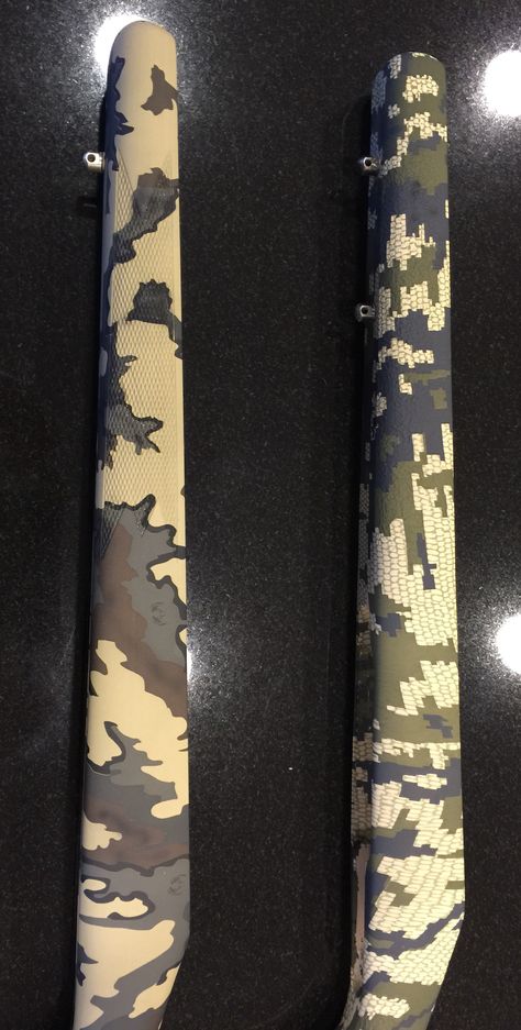 Customer Gallery...Custom Rifle Stocks in Kuiu Verde & Vias film patterns with Dead Flat Clear for protection. Find us at www.facebook.com/Intermountainhydrographics or call Travis 801-710-3114 Kuiu Gear, Hunting Clothing, Hunting Gear, Hunting Clothes, Diy Garage, 10 22, Business Ideas, Camo, Hunting