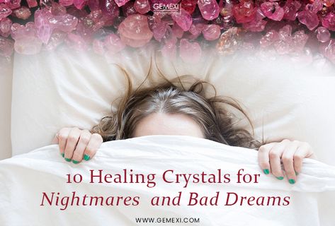 10 Healing Crystals for Nightmares and Bad Dreams Crystals For Nightmares, Crystals For Sleep, Best Healing Crystals, Insomnia Causes, Out Of Your Mind, Alternative Healing, Sleep Cycle, Before Sleep, Crystal Magic