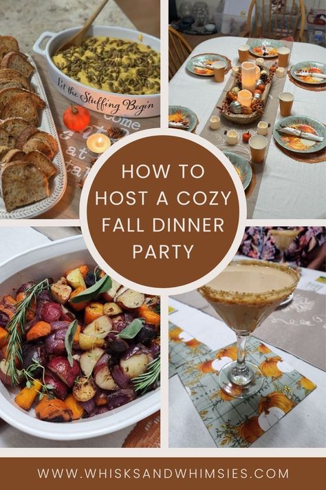 Is there anything much better than the fall season? I think not! What better way to get into the autumn spirit than to host a fall dinner party? I'll show you how to plan and execute and also give you some delicious recipe ideas. Autumn Harvest Dinner Party, Fall Themed Get Together, Hosting Fall Dinner Party, September Dinner Party Ideas, Fall Wine Party Ideas, Fall Dinner Menu Party, Fall Theme Dinner Party, Autumn Dinner Party Menu Ideas, Fall Feast Dinner Parties