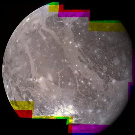 Ganymede Mosaic Ganymede Moon, Jupiter Moons, Outer Planets, Space Tourism, Hubble Telescope, Space Photography, Hubble Space Telescope, The Solar System, Space Science