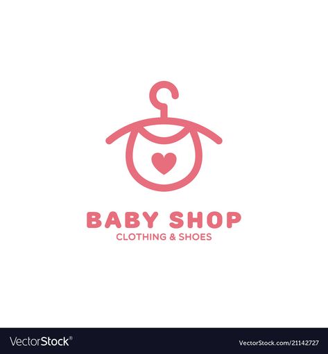 Baby Shop Logo, Baby Logo Design, Kids Logo Design, Baby Logo, Shop Logo Design, Brand Logos, Fun Worksheets, Cute Cartoon Characters, Design Clothes