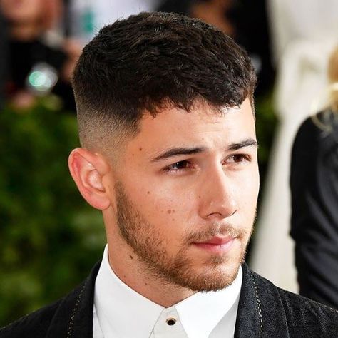 37 Best French Crop Haircuts For Men (2021 Guide) Big Forehead Hairstyles Men, Men With Big Foreheads, Nick Jonas Haircut, Hairstyles For Teenage Guys, Haircut For Big Forehead, Men Fade Haircut Short, Caesar Haircut, Buzz Cut Hairstyles, Crop Haircut