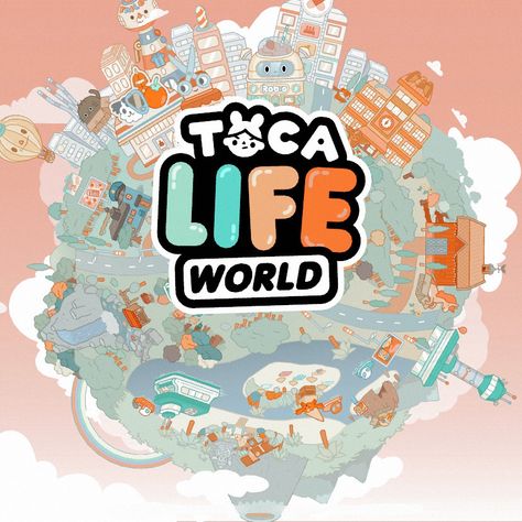 Toca Boca Pfp, Toca Life World Aesthetic, Toca Life World Aesthetic Pfp, World Aesthetic, Toca World, Toca Life World, Wallpaper Girly, Toca Life, Preppy Wallpaper