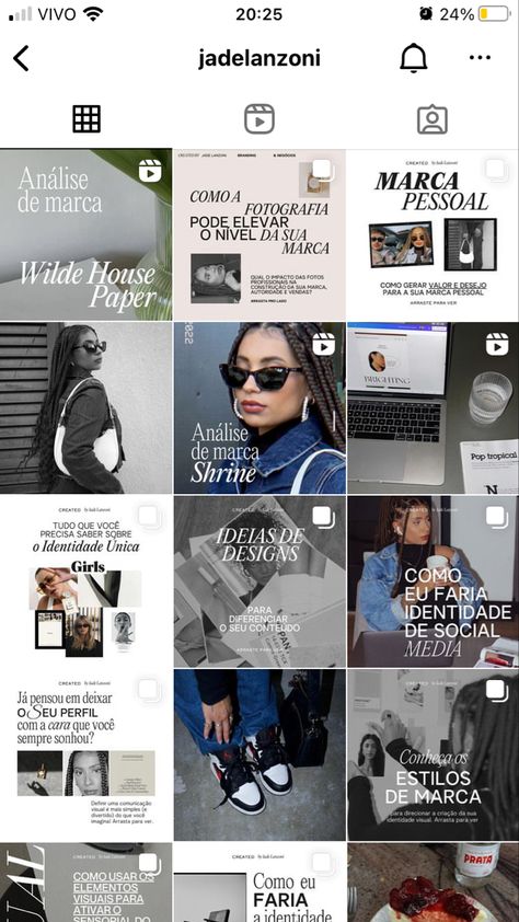 Technology Instagram Feed, Masculine Instagram Feed, Instagram Photographer Feed, Magazine Instagram Post, Magazine Style Instagram Feed, Creative Agency Instagram Feed, Graphic Designer Instagram Feed, Professional Instagram Feed, Marketing Instagram Posts