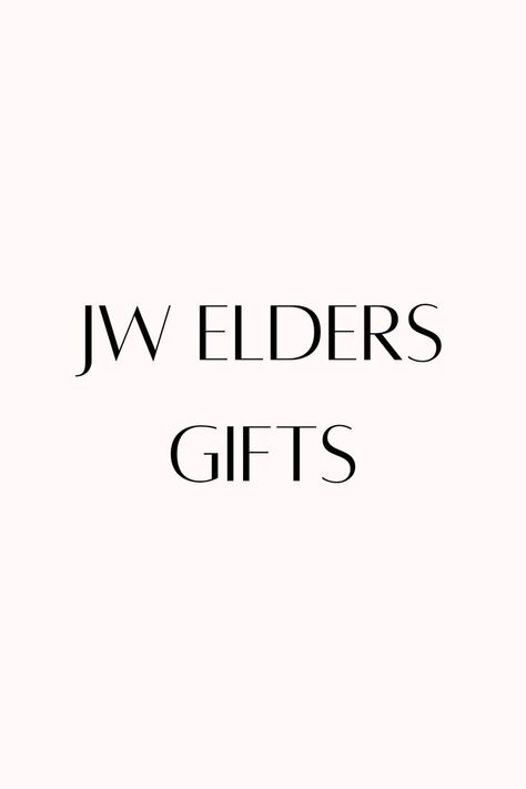 JW Elders gifts ideas Jw Elders Gifts Ideas, Gifts For Elders Jw, Elder Gifts Jw, Jw Elder Gifts Ideas, Elders Gifts Jw, Jw Elders Gifts, Jw Elders Appreciation Gift Ideas, Jw Elder Gifts, Elder Gift Idea