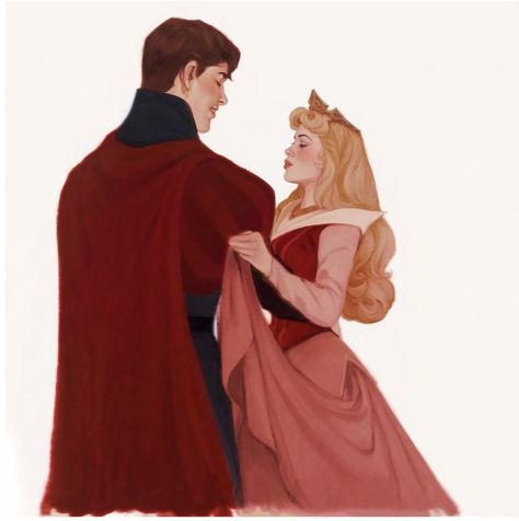 Disney Artwork, Disney Sleeping Beauty, Princesa Disney, Princess Aurora, Disney Couples, Old Disney, Pinturas Disney, Disney Aesthetic, Disney Princess Art