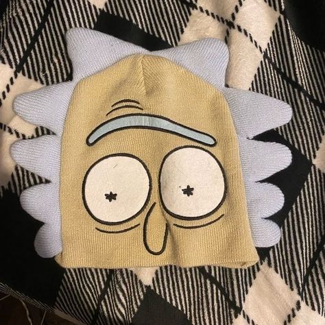 Rick And Morty Hat, Custom Fitted Hats, Cute Online Clothing Stores, Punk Style Outfits, Geeky Clothes, Hats Beanie, Funky Hats, Hat Aesthetic, Cute Clothing Stores