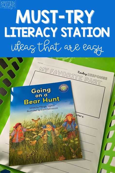 I'm sharing one of my best literacy station hacks that you can use for your kindergarten, 1st grade, or 2nd grade students! Ela Stations, Reading Stations, Reading Anchor Charts, Balanced Literacy, Guided Reading Groups, Reading Tips, Literacy Stations, Reading Comprehension Activities, Literacy Center