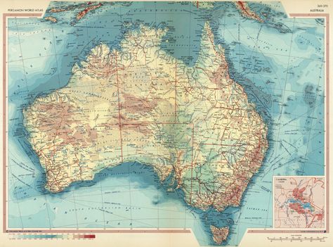 1967 relief map of Australia Map Of Australia Printable, Australia Map Aesthetic, Map Aesthetic, Embroidery Map, Maps Aesthetic, Map Of Australia, Australia Map, Relief Map, Old Map