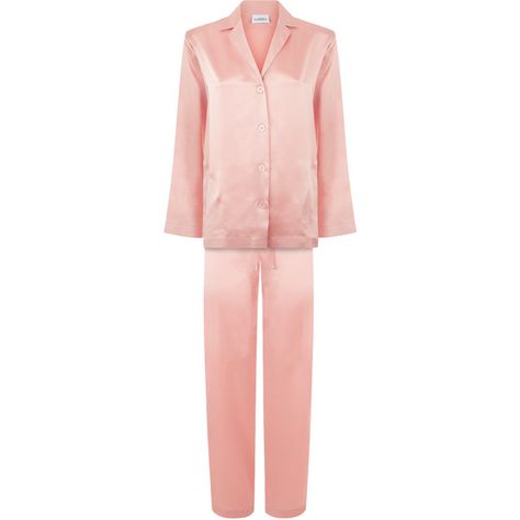 La Perla Silk Powder Pink Silk Pyjama Set ($398) ❤ liked on Polyvore featuring intimates, sleepwear, pajamas, silk pajama set, silk pajamas, la perla, long pajamas and button pajamas La Perla Sleepwear, Pink Silk Pajamas, Silk Pyjama Set, Pink Pjs, Pajamas Silk, Long Pajamas, Silk Pjs, Pink Powder, Silk Pajama