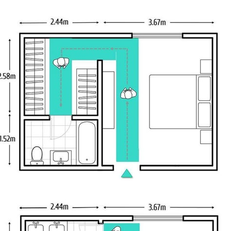 All About Art And Architecture on Instagram: "All dimensions that you need for residential design you can get them from our latest E-Book available in English and Spanish (link in bio)! Swipe left, Which info is most useful for you? These illustrations are from “Arquigraphi - Guide to Architecture and interior design” Now available through the link in bio. Get yours now before the prices goes up ⬆️! - This book is created for students of architecture, interior designers, Architects, contractor Bedroom Layout Design, 20x30 House Plans, Small Home Plan, Bungalow Floor Plans, Interior Design Plan, A Frame House Plans, Interior Design Guide, Bedroom Wall Paint, Master Room