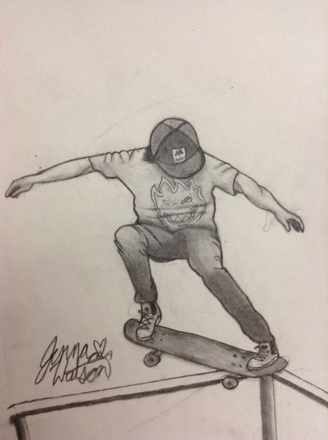 Skateboarder drawing Skateboard Sketch Drawing, Skater Art Drawing, Skateboarding Sketch, Skateboard Drawings, Skateboarding Drawing, Skater Drawing, Drawing Skateboard, Skate Drawing, Skateboard Drawing