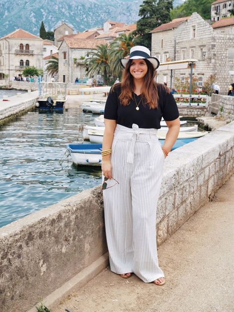 10 Outfits to pack for a cruise this summer! - Emily Jane Johnston Plus Size Old Money Style, Spain Summer Fashion, Plus Size Cruise Outfits, Amsterdam Summer, European Vacation Outfits, Travel Outfit Plus Size, Europe Travel Outfits Summer, Curvy Fashion Summer, Pack For A Cruise