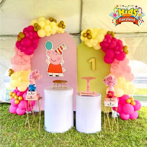 This is our beautiful Peppa Pig Modern Decor Package #1 🐷🐽 We have many options for you. We can do any theme decoration you need. Book your next Party Decor NOW 📞 Call us: 954-657-1087 or 561-613-5178 💻 Book online: https://www.kidsfairyland.com/en/product-category/decorations #peppapigdecor #peppapigpartydecor #peppapigdecoration #peppapigdecorations #peppapigparty #peppapigbirthdayparty #peppapignbirthdaypartyidea #peppapigbirthdaypartyideass #peppapigballoon #peppapigballoons Peppa Pig Balloons, Peppa Pig Decorations, Peppa Pig Birthday Party, Pig Decor, Peppa Pig Party, Fairy Land, Peppa Pig, Party Decor, Modern Decor