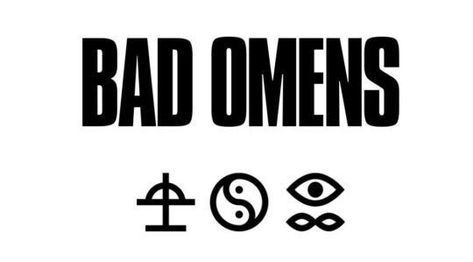 Bad Omens Nowhere To Go, Bad Omens Band Tattoo Ideas, Bad Omens Logo Tattoo, Bad Omens Band Tattoo, Bad Omens Symbol, Bad Omens Album Cover, Bad Omens Logo Wallpaper, Bad Omens Band Wallpaper, Bad Omens Art