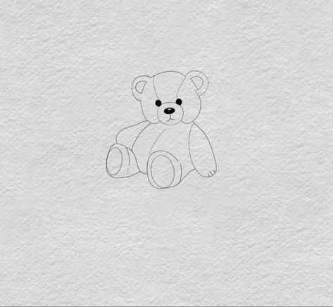 Outline Of A Bear Tattoo, Fine Line Teddy Bear, Minimal Teddy Bear Tattoo, Small Tattoos Teddy Bear, Minimalist Teddy Bear Tattoo, Teddy Bear Tattoo Small Simple Outline, Stuffed Animal Tattoo Simple, Dainty Teddy Bear Tattoo, Teddy Bear Line Tattoo