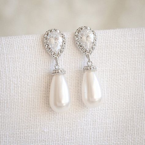 🌟 🌟 FLASH SALE, Limited Time Offer, 35% OFF 🌟 🌟 {PRICE REFLECTS DISCOUNT - ORIGINAL $29, NOW $18.85} {Cannot be combined with any other Pearl Drop Earrings Wedding, Teardrop Earrings Wedding, Bridal Dangle Earrings, Crystal Teardrop Earrings, Bridal Earrings Drop, Pearl Earrings Wedding, Wedding Earrings Drop, Pearl Dangle Earrings, Wedding Bridal Jewellery