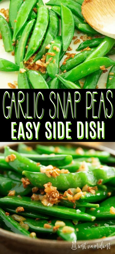 Sugar Snap Pea Recipe, Thanksgiving Vegetables Side Dishes, Thanksgiving Vegetable Sides, Snap Peas Recipe, Thanksgiving Vegetables, Thanksgiving Side Dishes Easy, Pea Recipes, Side Dish Recipes Easy, Easy Side Dish