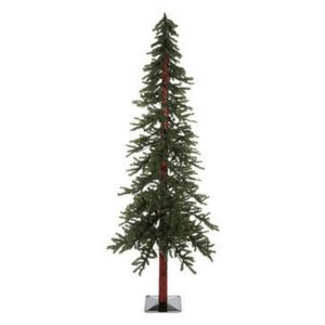 Skinny Christmas Trees - Christmas Tree Decorations - Skinny Christmas Tree Ideas - Slim Christmas Tree| Magic Brush Alpine Christmas Tree, Alpine Christmas, Christmas Tree With Lights, Country Christmas Trees, Tree With Lights, Slim Christmas Tree, Pencil Trees, Hobby Lobby Christmas, Pencil Christmas Tree