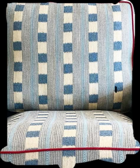 Armchair Fabric Ideas, Patterned Chairs Living Room, Fabric For Chairs Upholstery, Pattern Chair, Plaid Chair, Reupholster Chair, Patterned Chair, Porch Light, Fabric Chair