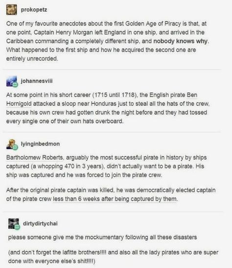 Pirate Facts, Pirate Stories, Tumblr Post, History Nerd, Art Student, History Humor, Random Facts, Historical Facts, Interesting History