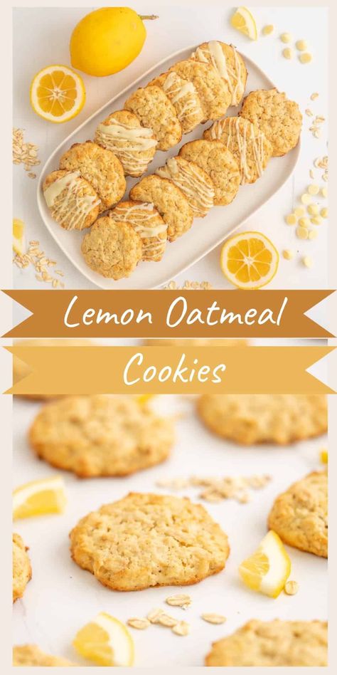 Healthy Lemon Cookie, Healthy Oat Meal Cookies, Oat Flour Lemon Cookies, Soft Coconut Biscuits, Healthy Rolled Oats Cookies, Oatmeal Lemon Cookies, Easy Desserts With Oats, Easy Rolled Oats Recipe, Things To Make With Rolled Oats