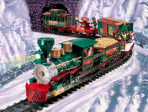 North Pole Express Christmas Train Set Christmas Tree Train Set, Christmas Classroom Treats, Christmas Tree Train, Christmas Train Set, Christmas Express, North Pole Express, Santa Express, Holiday Train, Toy Trains Set