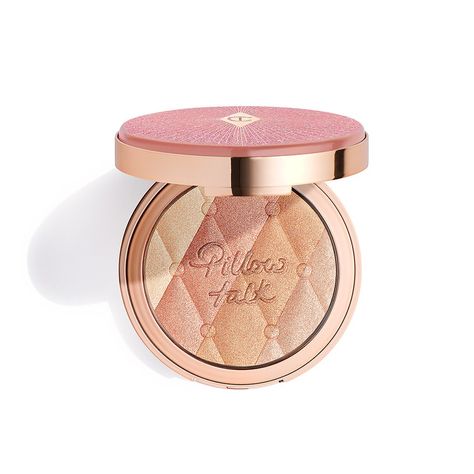 Charlotte Tilbury Pillow Talk Highlighter, Charlotte Tilbury Highlighter, Pink Highlighter, Charlotte Tilbury Pillow Talk, Delicate Gold Bracelet, Charlotte Tilbury Makeup, Makeup Wishlist, Pink Powder, Magical Makeup