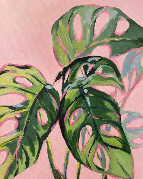 Interior Design Watercolor, Craft Interior Design, Nature Drawing Ideas, Art Bio, Art Major, Gouache Art, Plant Painting, Nature Drawing, Botanical Painting