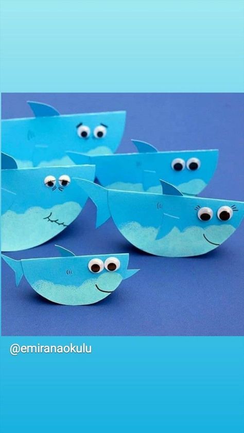 Under Water Animals Craft, Under The Sea Arts And Crafts For Kids, Sea Animals Crafts For Kids, Underwater Crafts For Kids, Sea Animal Crafts For Preschool, Under The Sea Crafts For Preschoolers, Sea Life Crafts, Sea Animal Crafts, Ocean Ideas