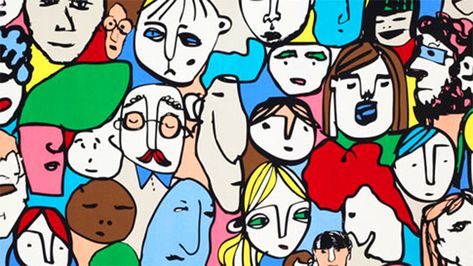 People Abstract, Human Painting, Markers Drawing Ideas, Arte Doodle, Tokyo Art, Indie Drawings, Pen Art Drawings, Line Art Design, Art Lessons Elementary