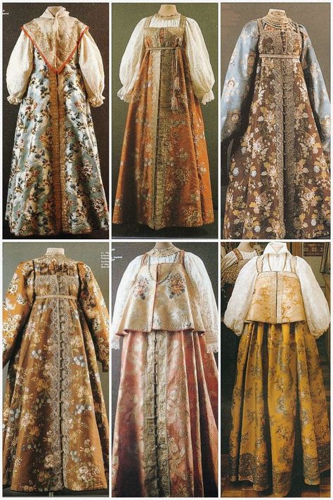 Russian traditional Northern clothes 🇷🇺✨ Traditional Russian Wedding Dress, Ancient Slavic Clothing, Russian Cultural Clothing, German Culture Clothing, Slavic Traditional Clothes, Russian Fashion Traditional, Russian Kaftan, Russian Couture, Traditional Russian Dress