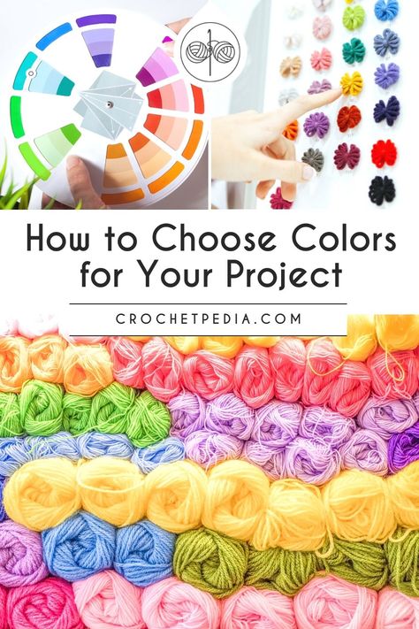 How to Choose The Best Colors for Your Crochet Project | Crochetpedia Color Combination For Crochet, Good Colour Combos, Blanket Colour Combinations, Afghan Color Schemes, Crochet Yarn Color Combinations, Crochet Colour Palettes, Colors That Look Good Together, Crochet Colour Combinations, Yarn Colour Combinations