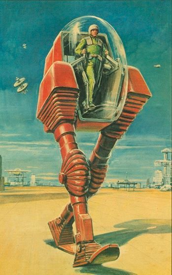 Imagen insertada Futuristic Ads, Art Spatial, Futurisme Retro, Retro Sci Fi, Vintage Robots, Mike Mignola, Eve Online, Science Fiction Illustration, Atomic Era