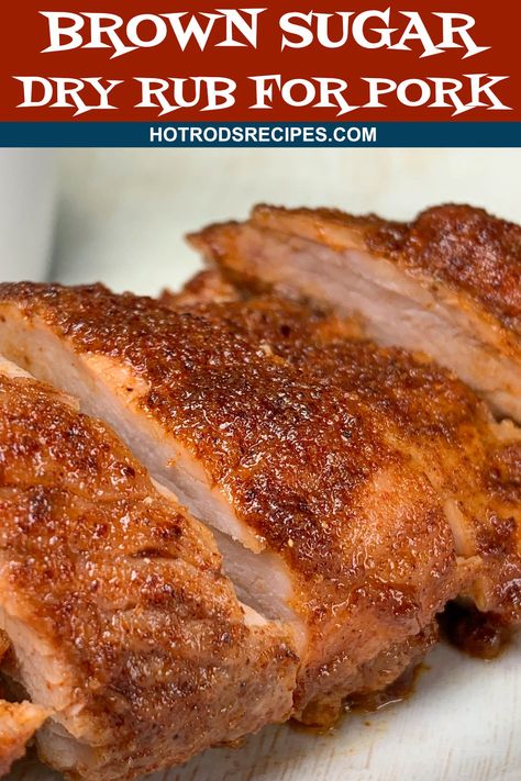 Sweet Rub For Pork, Brown Sugar Rub For Ribs, Homemade Pork Rub, Dry Run For Pork Ribs, Pork Loin Rub Recipe For Smoker, Pork Spice Rub, Boneless Pork Ribs Dry Rub, Grilled Pork Chops Boneless Dry Rub, Dry Rub Pork Ribs