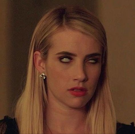 Foto Muro Collage, Madison Montgomery, Current Mood Meme, Reaction Face, Emma Roberts, Funny Reaction Pictures, Meme Faces, American Horror, Horror Stories