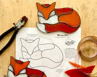 L'art Du Vitrail, Stained Glass Patterns Free, Stained Glass Decor, Stained Glass Ornaments, Stained Glass Diy, Stained Glass Crafts, Stained Glass Designs, Stained Glass Projects, Glass Animals