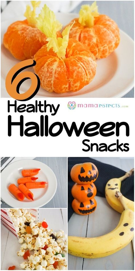 Halloween treats don't have to be all sugar and unhealthy. Give your healthy treats a spooky twist by following these simple recipes. All are ready in just a few minutes and kid-friendly! #halloween #mamainstincts #halloweentreats #homemadehalloween #healthyhalloween #greenhalloween #halloweenfood Healthy Halloween Kids Snacks, Healthy Halloween Snacks For Kids, Halloween Lunch Box, Healthy Halloween Food, Halloween Snacks For Kids, Halloween Lunch, Healthy Halloween Treats, Healthy Halloween Snacks, Halloween Party Snacks