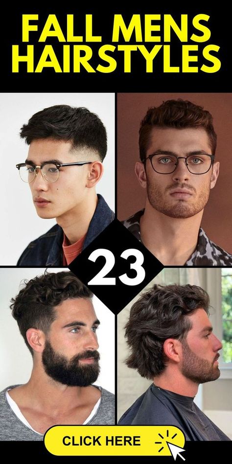 Update your look with fall mens hairstyles that cater to every hair length and type. Short hair remains a timeless choice, while medium haircuts offer trendy and classic options. For those with thick or curly hair, braids and taper fade haircuts are popular. Korean and Japanese hairstyles provide fresh inspiration. Perfect for an oval face, these new hairstyles are set to be popular in 2024 and beyond. Haircut For Men With Oval Face, Mens Hairstyles Medium Length, Mens Hairstyles Oval Face, Face Shape Hairstyles Men, Taper Fade Haircuts, Older Men Haircuts, Japanese Hairstyles, Top Hairstyles For Men, Mens Haircuts Medium