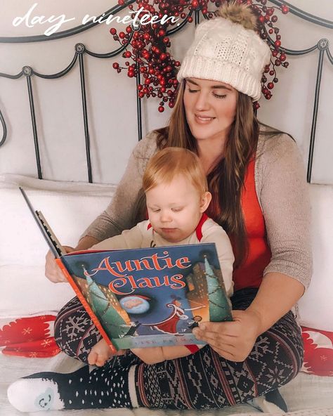 𝐫𝐚𝐢𝐬𝐢𝐧𝐠𝓵𝓲𝓽𝓽𝓵𝓮𝐝𝐮𝐝𝐞𝐬 ⋒ 𝐦𝐨𝐦 of ➌ on Instagram: “19th day of Christmas • 🤶 Here comes Auntie Claus! She is teaching the nephew a thing or two about the importance of Aunts!…”